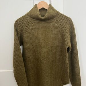 Kuhl Dark Olive Green Women's Cowl Neck Sweater